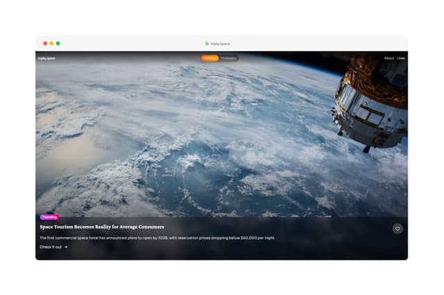 topiq.space - My own corner of the internet